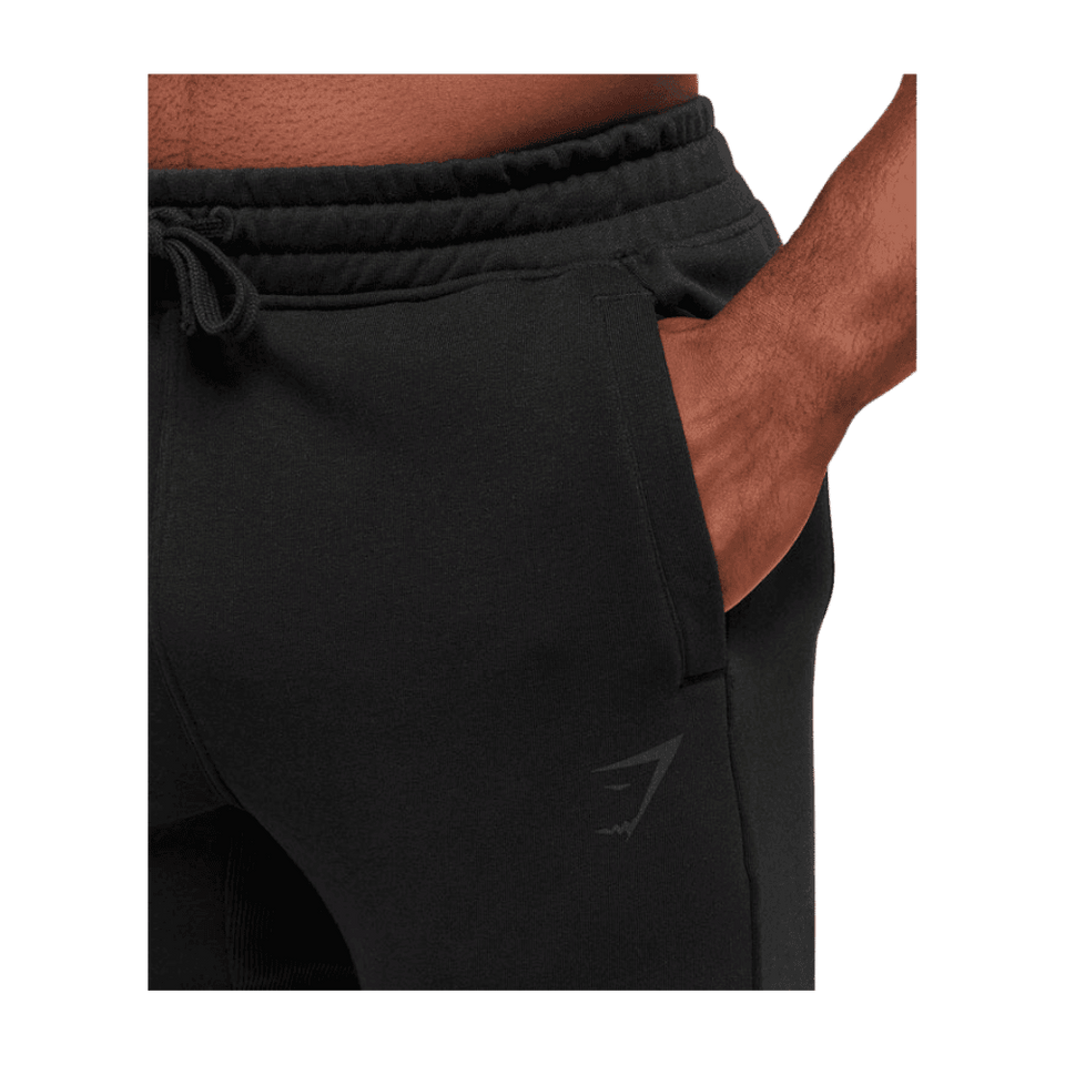 Gymshark Power Wordmark Jogger Oversized Fit Black