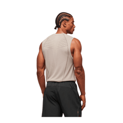 Gymshark Apex Seamless Tank Slim Fit Mushroom Grey/Pitch Grey