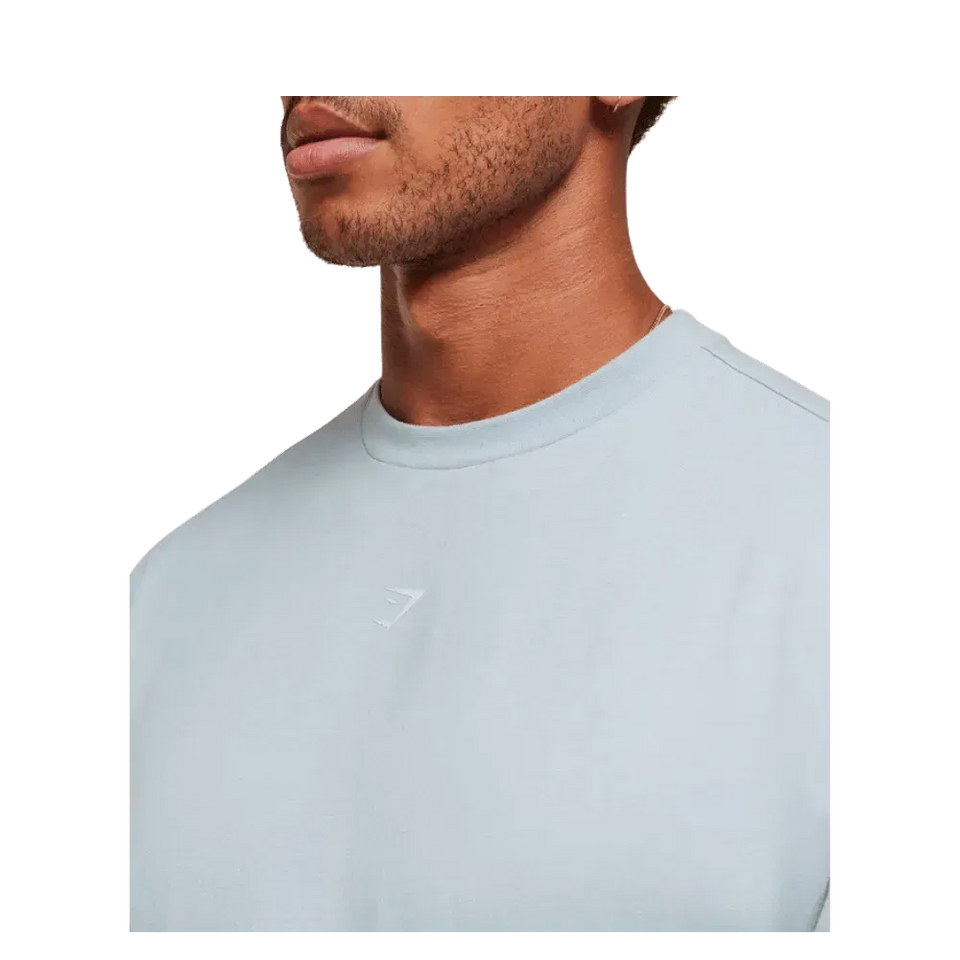 Gymshark GSCC T-Shirt Oversized Fit Smoke Blue