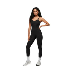 Gymshark Strappy All in One Full length Bodysuit Black/White