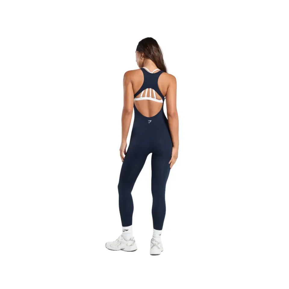 Gymshark Everyday Seamless All in One Bodysuit Navy