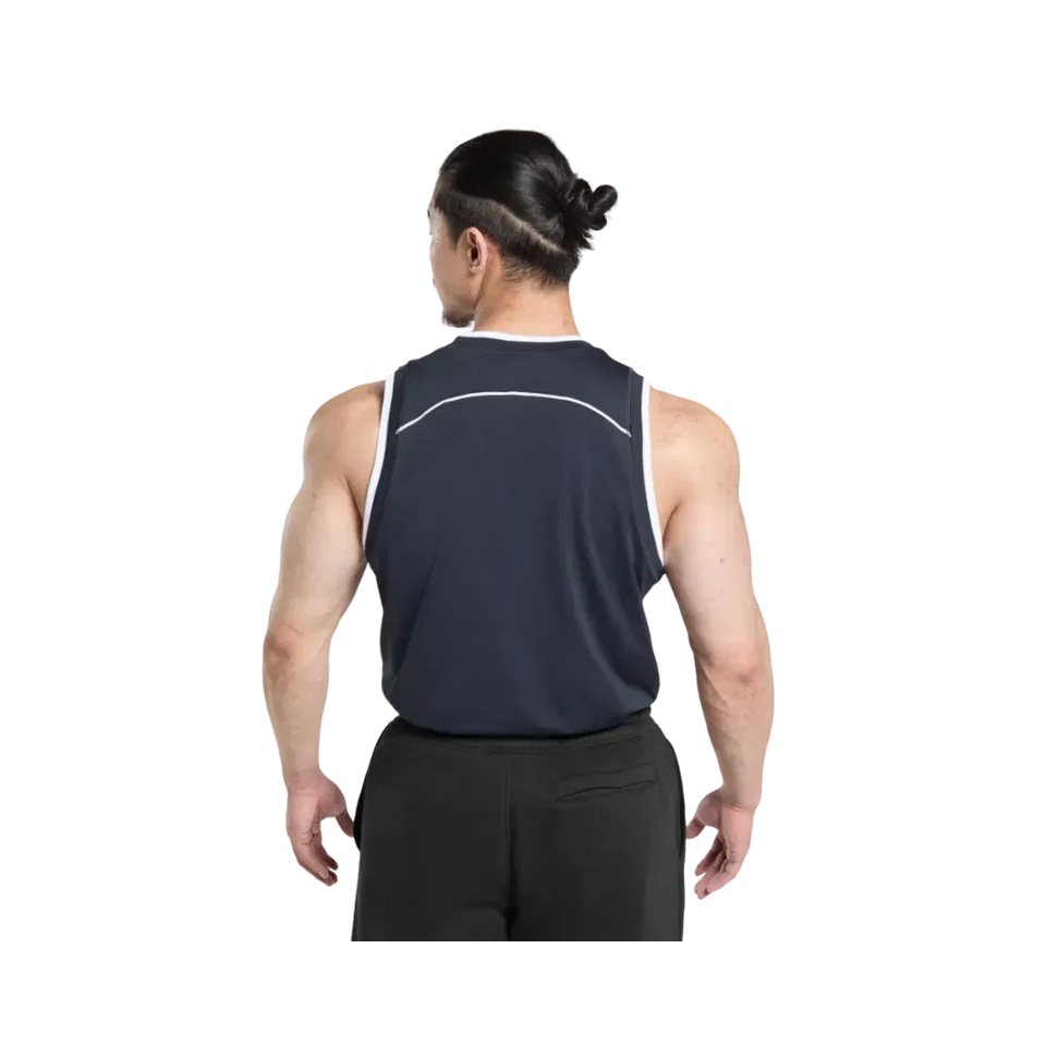 Gymshark Mesh Tank Regular Fit Heavy Blue