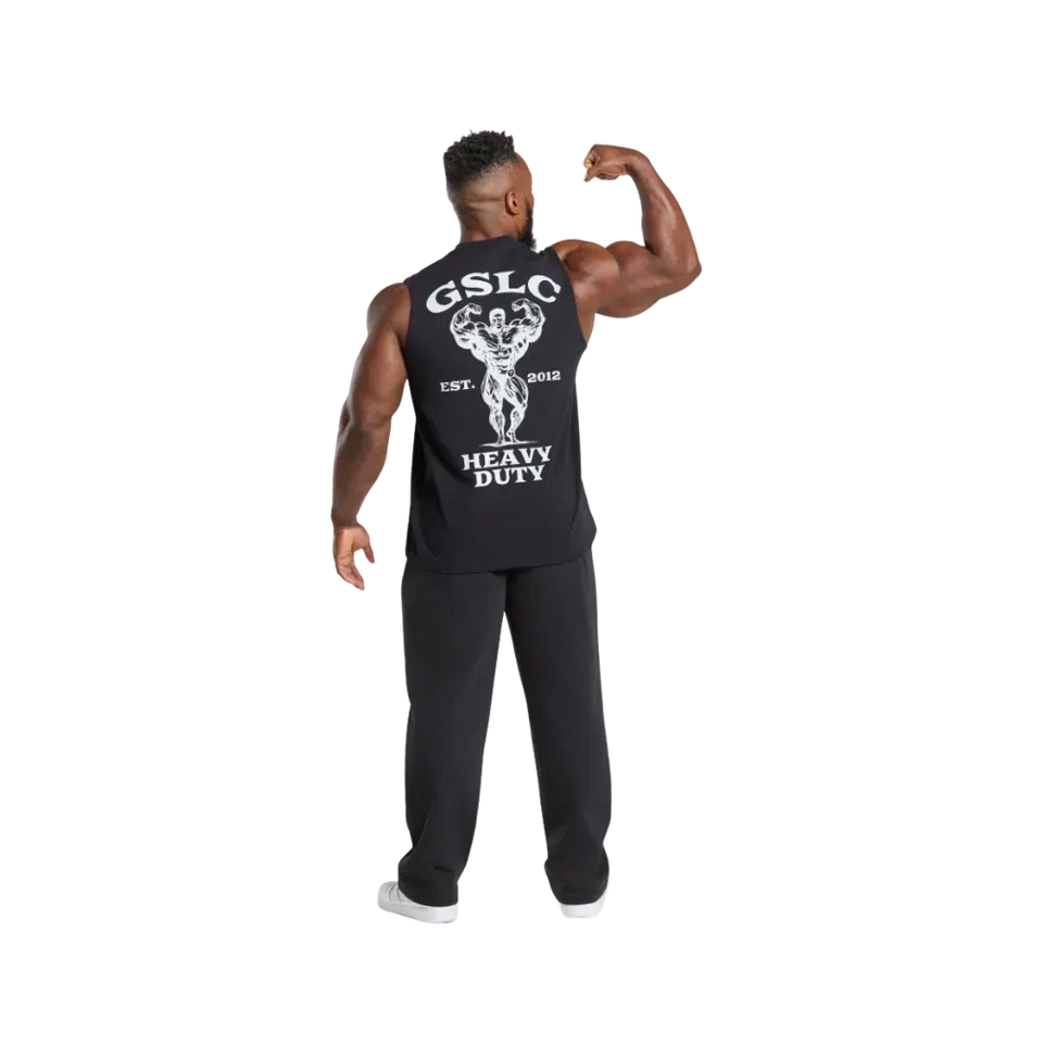 Gymshark Heavy Duty Tank Oversized Fit Black