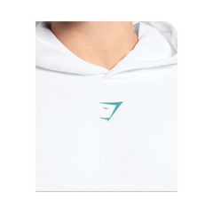 Gymshark Lifting Club Hoodie Oversized Fit White
