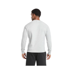 Gymshark Crest Sweatshirt Slim Fit Light Grey Marl