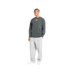 Gymshark Heavyweight Rib Crew Oversized Fit Asphalt Grey