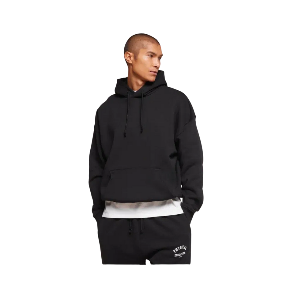 Gymshark Phys Ed Hoodie Oversized Fit Black