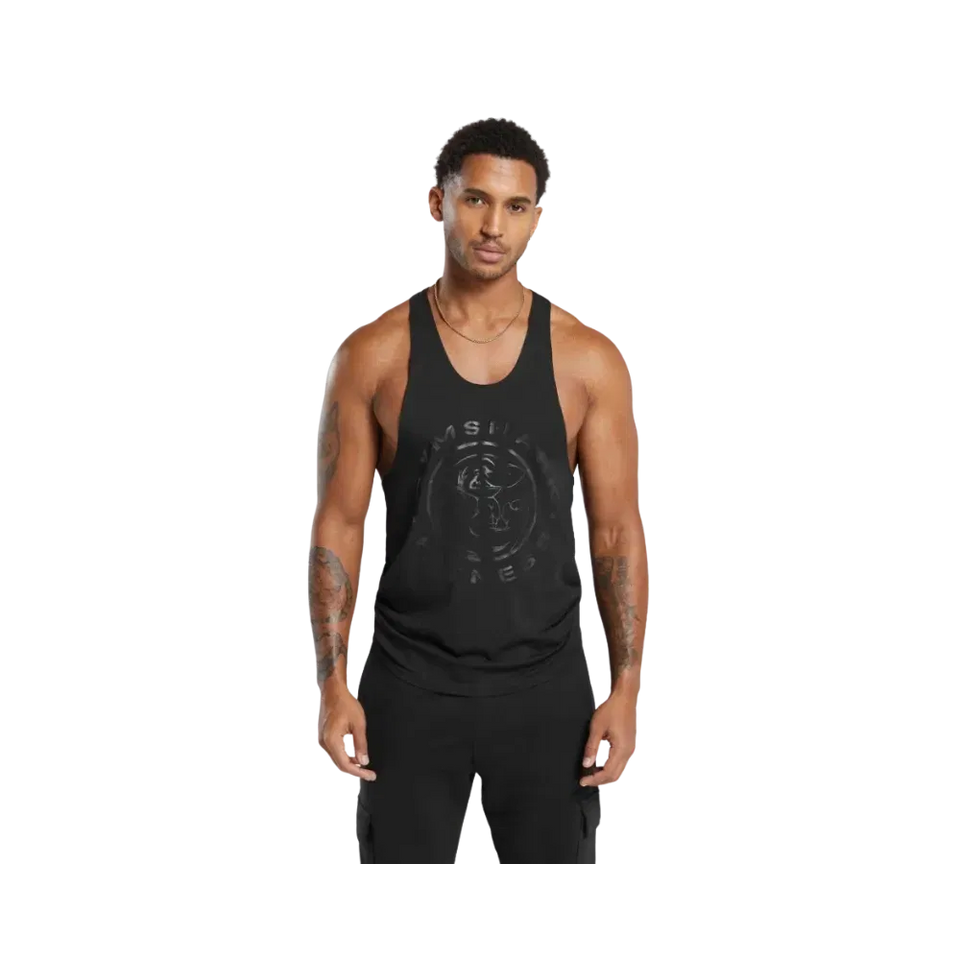 Gymshark Legacy Stringer Slim Fit Black