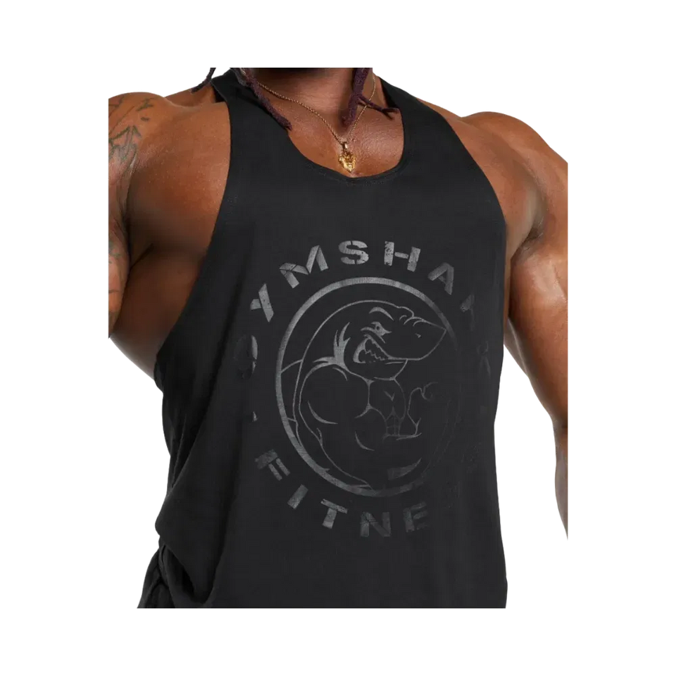 Gymshark Legacy Stringer Slim Fit Black