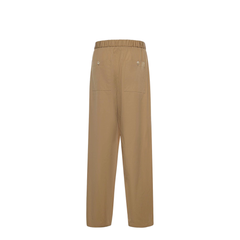 Poplin Cargo Trousers - Beige