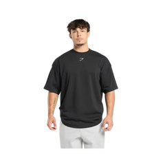 Gymshark Lifting Club T-Shirt Oversized Fit Black