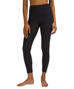 Lululemon Align™ High-Rise Ribbed Pant 25" Black