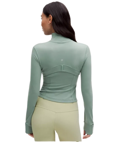 Lululemon Define Cropped Jacket Nulu Crater Blue