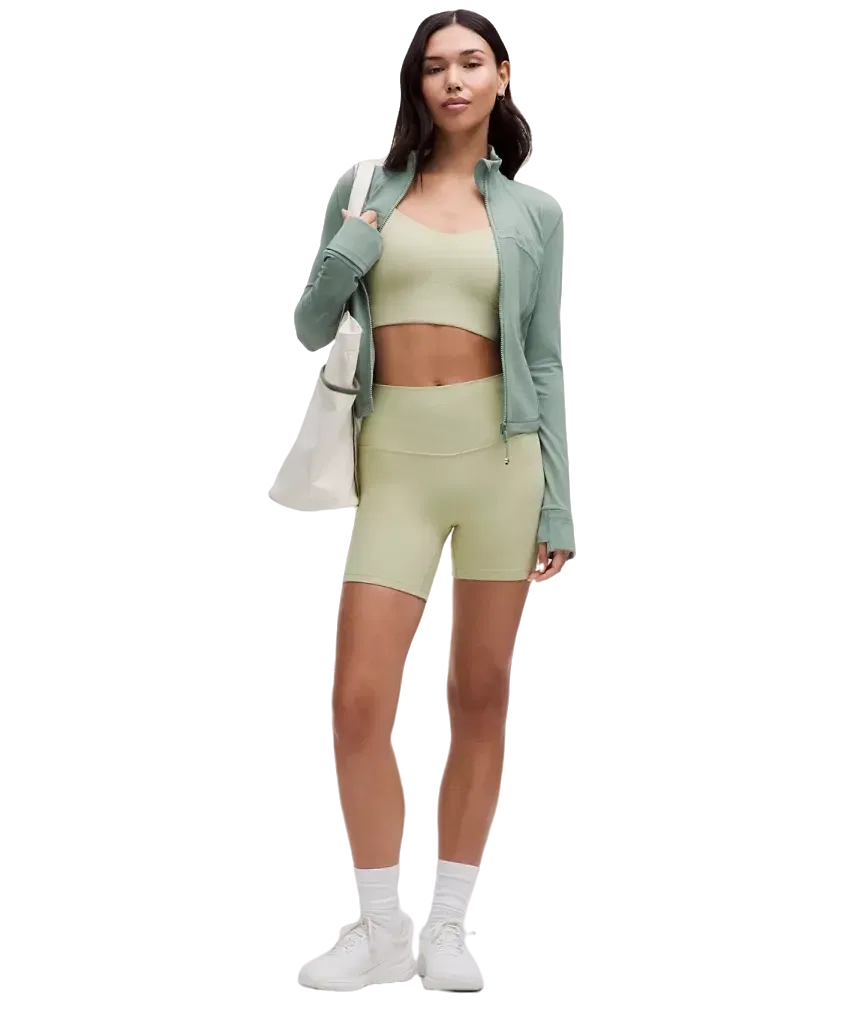 Lululemon Define Cropped Jacket Nulu Crater Blue