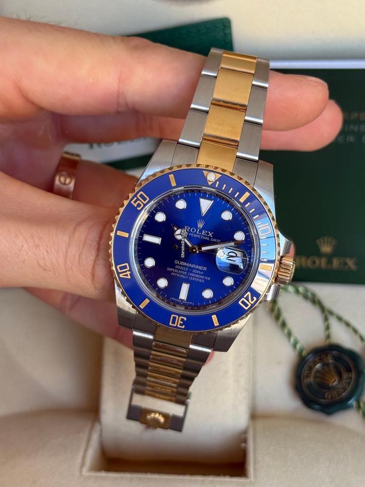 Rolex | Submariner | 116613LB | Steel | 40 mm | Gold/Steel | Blue | Automatic