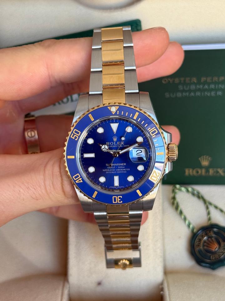 Rolex | Submariner | 116613LB | Steel | 40 mm | Gold/Steel | Blue | Automatic