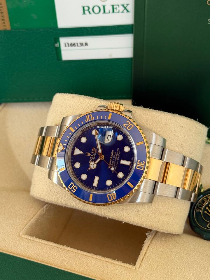 Rolex | Submariner | 116613LB | Steel | 40 mm | Gold/Steel | Blue | Automatic