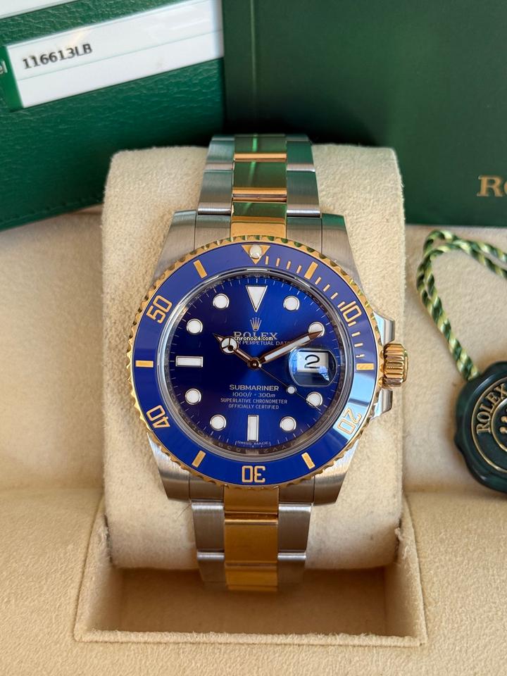 Rolex | Submariner | 116613LB | Steel | 40 mm | Gold/Steel | Blue | Automatic