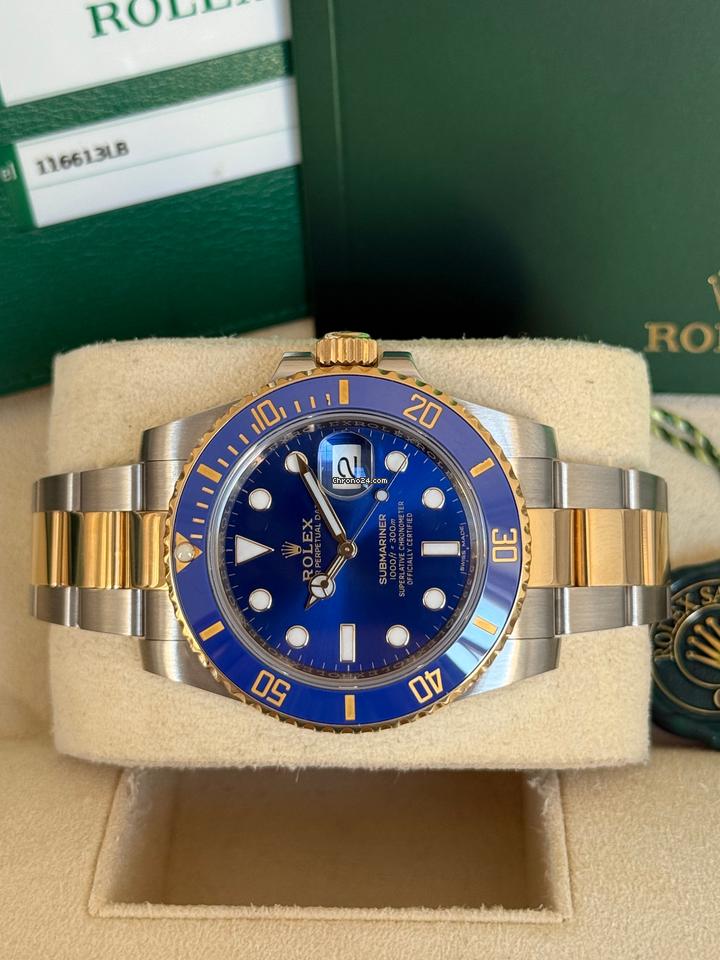 Rolex | Submariner | 116613LB | Steel | 40 mm | Gold/Steel | Blue | Automatic