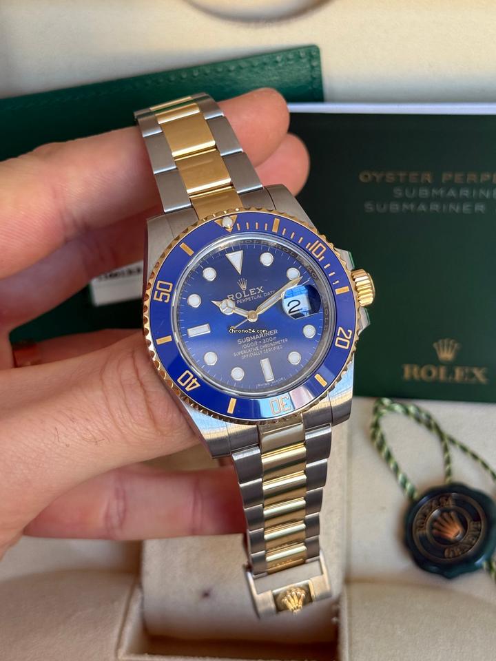 Rolex | Submariner | 116613LB | Steel | 40 mm | Gold/Steel | Blue | Automatic