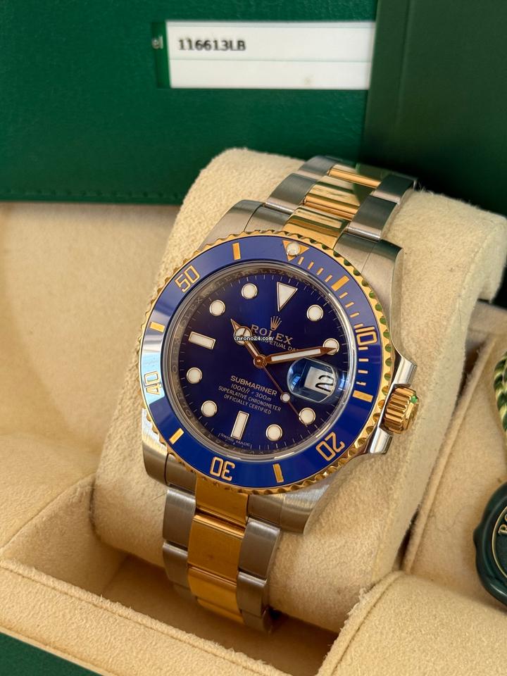 Rolex | Submariner | 116613LB | Steel | 40 mm | Gold/Steel | Blue | Automatic