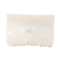 Alo Effortless Claw Clip - White Pearl
