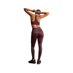 Nike x Skims Shine Women's High-Waisted Bonded 26" Leggings CURRANT