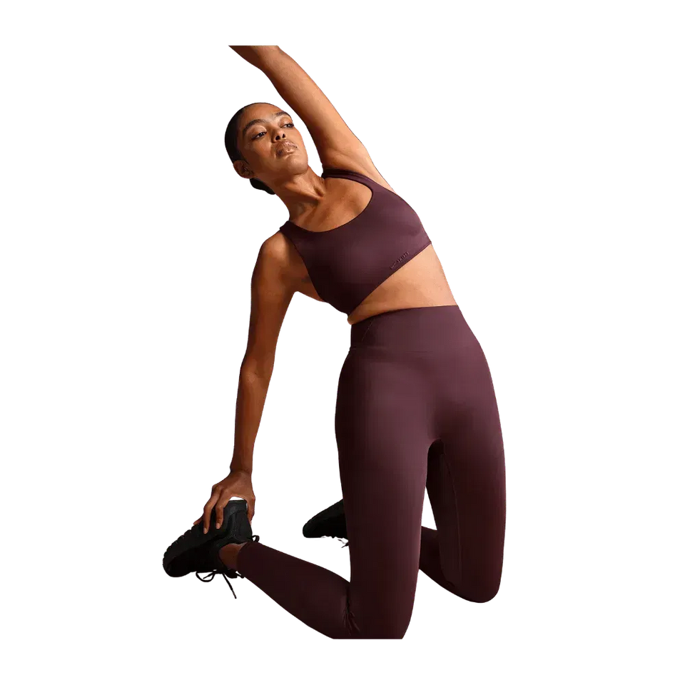 Nike x Skims Shine Women's High-Waisted Bonded 26" Leggings CURRANT