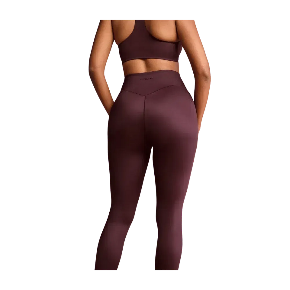 Nike x Skims Shine Women's High-Waisted Bonded 26" Leggings CURRANT