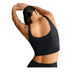 Nike x Skims Shine Women's Scoop-Neck Bra Top Obsedian