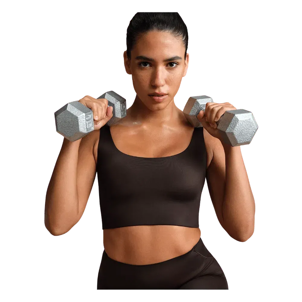 Nike x Skims Shine Women's Scoop-Neck Bra Top Phoenix