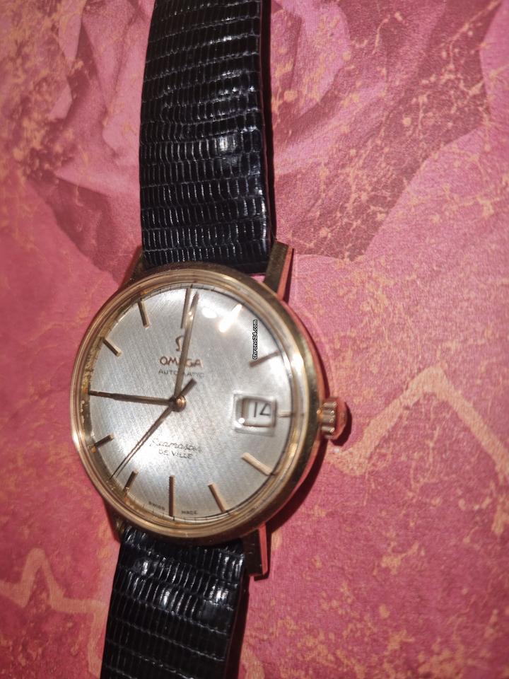 Omega Seamaster Automatico In oro anni 60 con cinturino originale