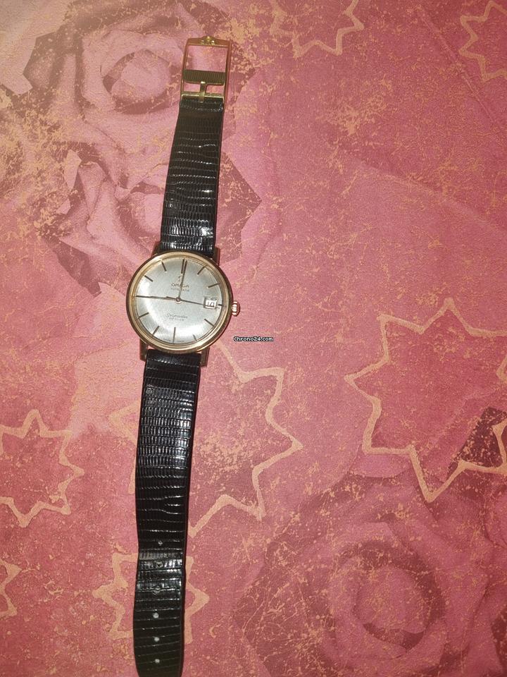 Omega Seamaster Automatico In oro anni 60 con cinturino originale