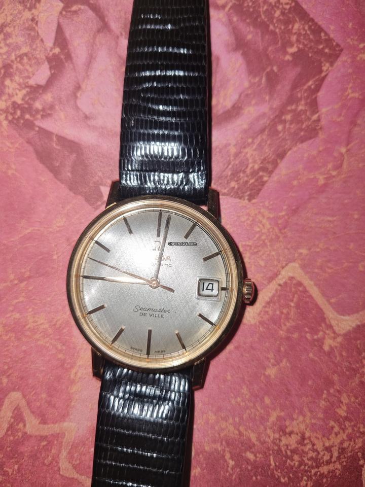 Omega Seamaster Automatico In oro anni 60 con cinturino originale