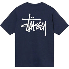 STUSSY BASIC " NAVY"