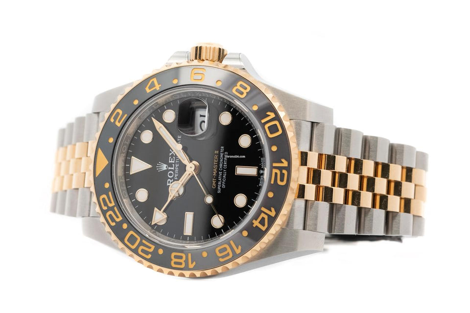 Rolex | GMT-Master II | 126713grnr | Gold/Steel | 40 mm | Gold/Steel | Black | Automatic