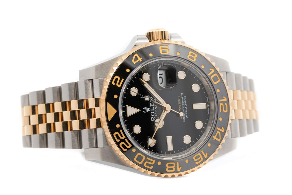 Rolex | GMT-Master II | 126713grnr | Gold/Steel | 40 mm | Gold/Steel | Black | Automatic