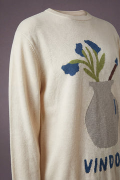 Vase Jacquard Sweater