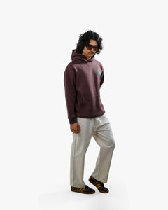 Bitch's Desire Hoodie - Coffee Oversized Embroidered Hoodie