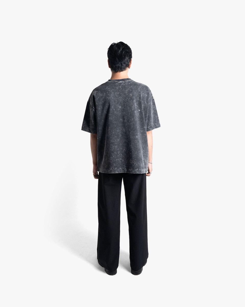 Angels - Black Washed Oversized T-shirt