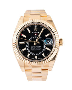 Rolex | Sky-Dweller | 326938 | Yellow gold | 42 mm | Black | Automatic