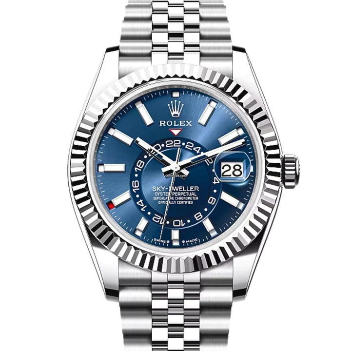 Rolex | Sky-Dweller | 336934-0006 | Gold/Steel | 42 mm | Blue | Automatic