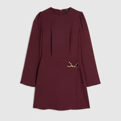 Red Mini Dress With Snaffle