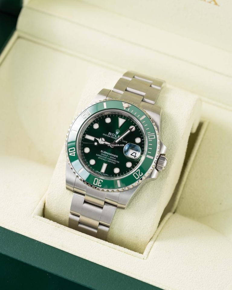 Rolex | Submariner | 116610LV | Steel | 40 mm | Green | Automatic