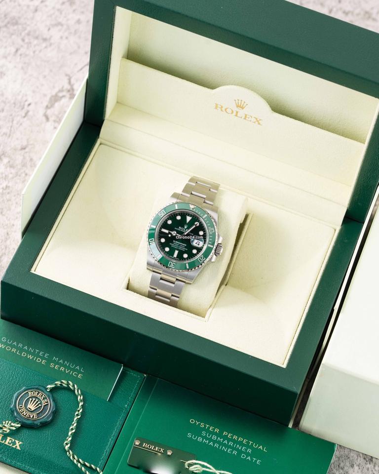 Rolex | Submariner | 116610LV | Steel | 40 mm | Green | Automatic