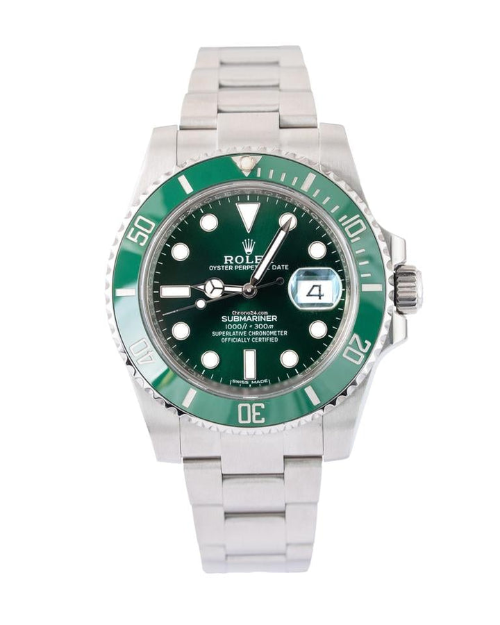 Rolex | Submariner | 116610LV | Steel | 40 mm | Green | Automatic