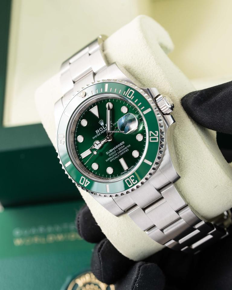 Rolex | Submariner | 116610LV | Steel | 40 mm | Green | Automatic