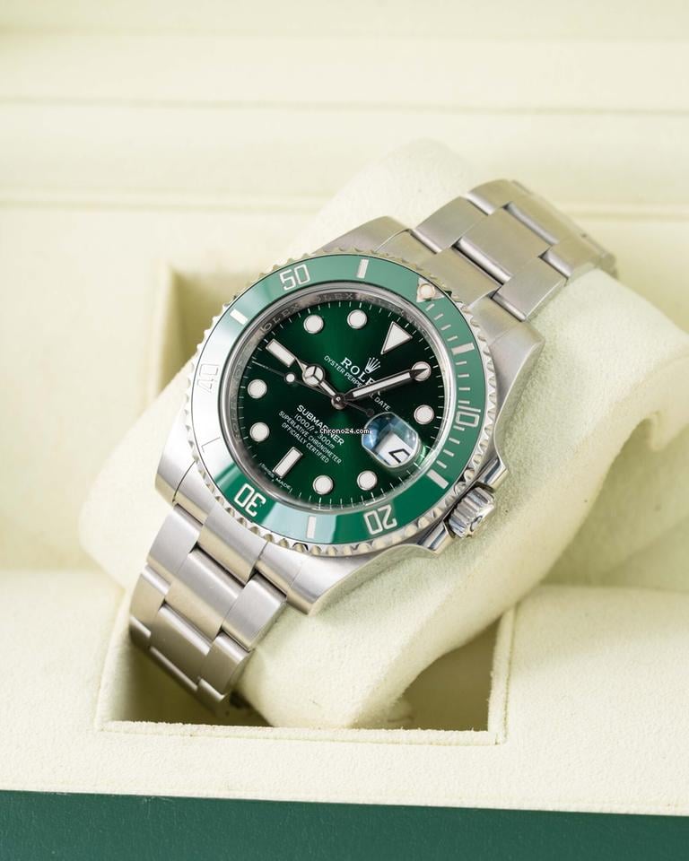 Rolex | Submariner | 116610LV | Steel | 40 mm | Green | Automatic