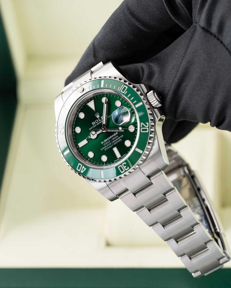 Rolex | Submariner | 116610LV | Steel | 40 mm | Green | Automatic