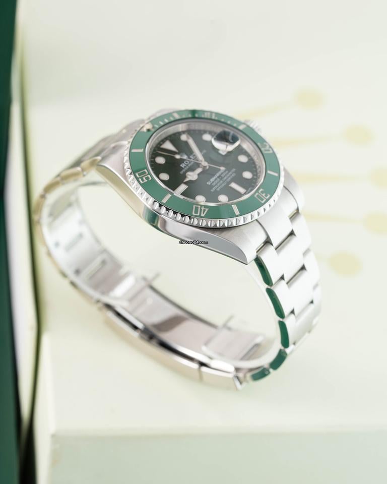 Rolex | Submariner | 116610LV | Steel | 40 mm | Green | Automatic